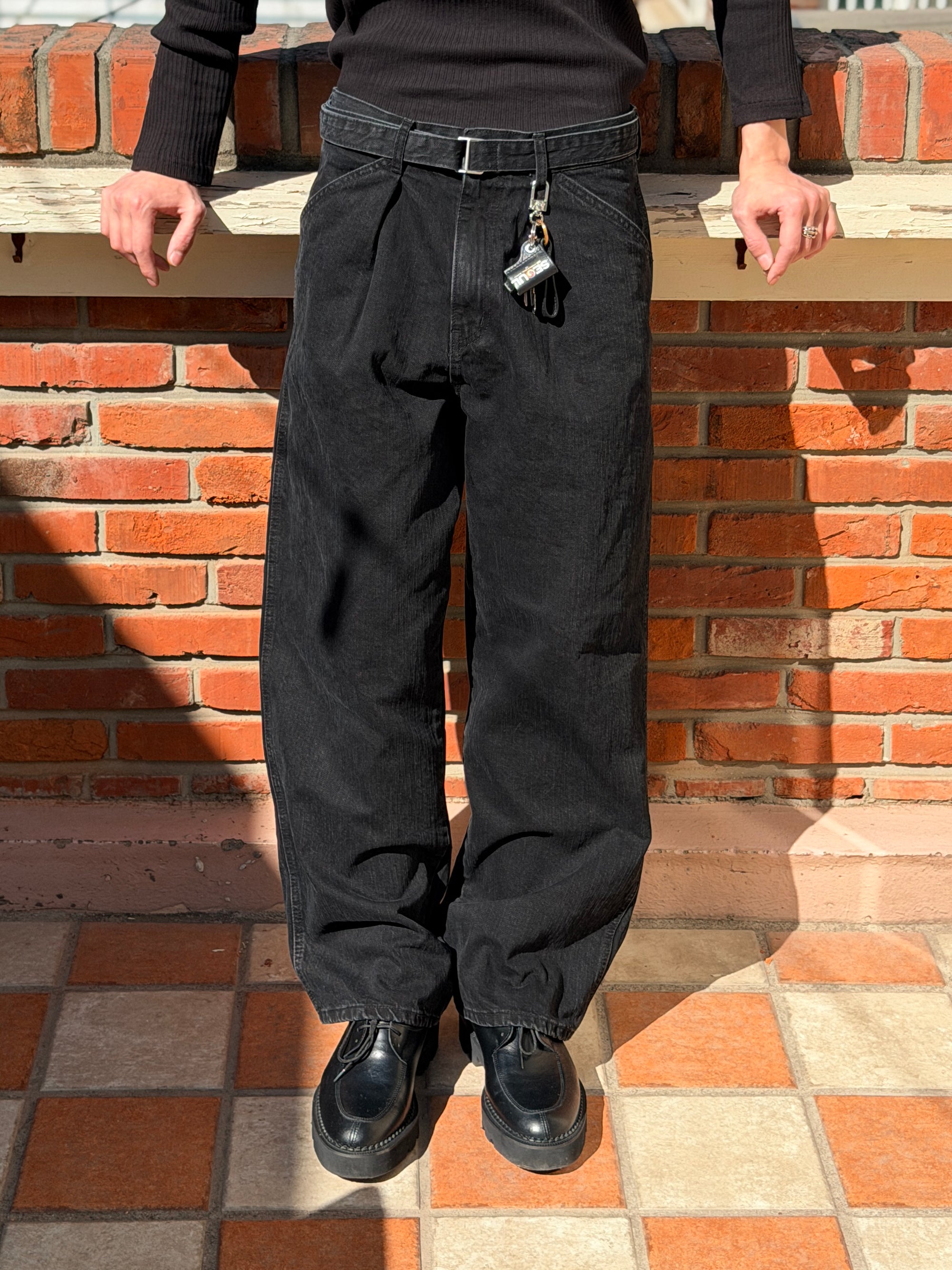 水洗仿舊牛仔褲