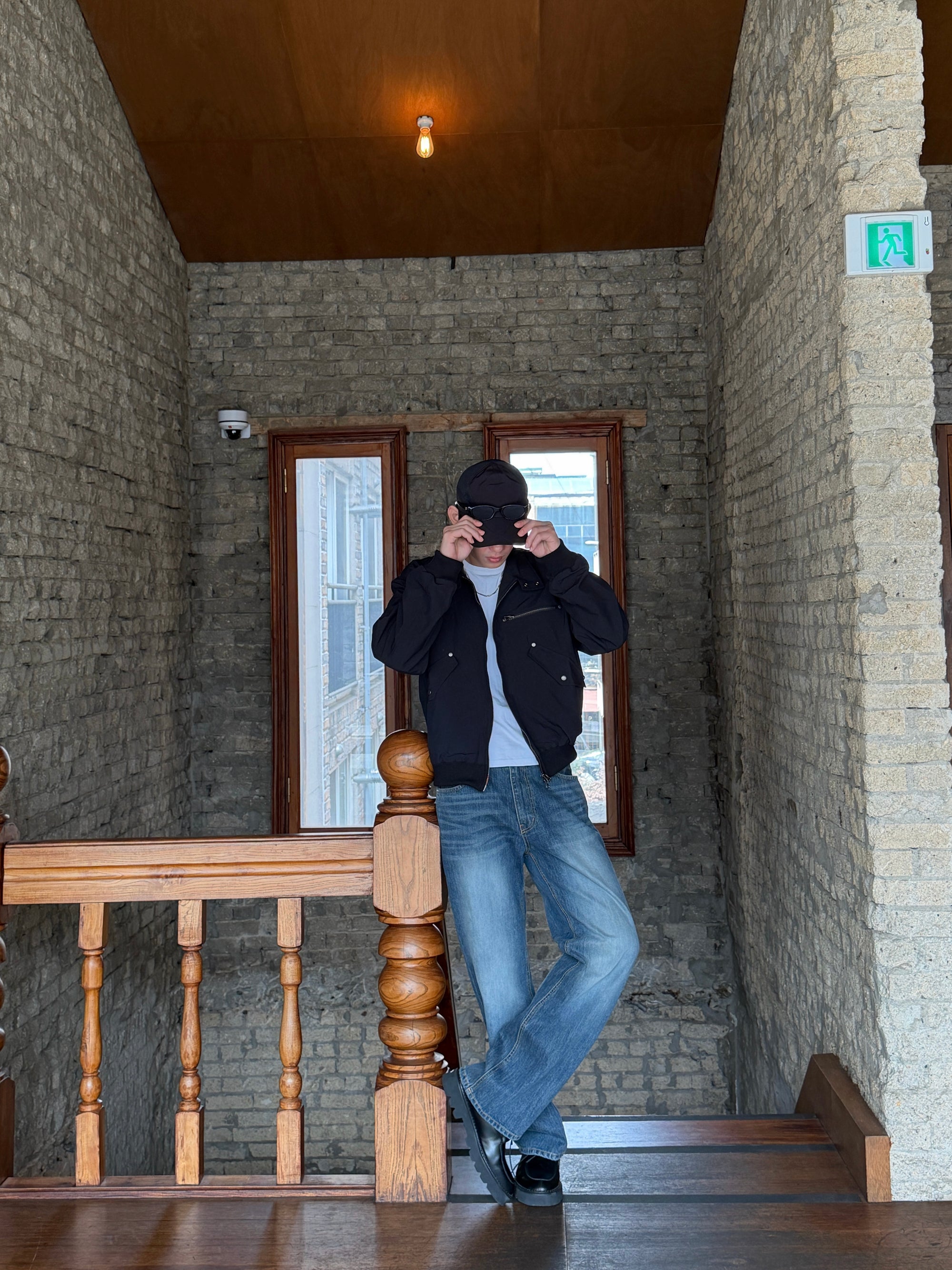 工裝短版布勞森外套