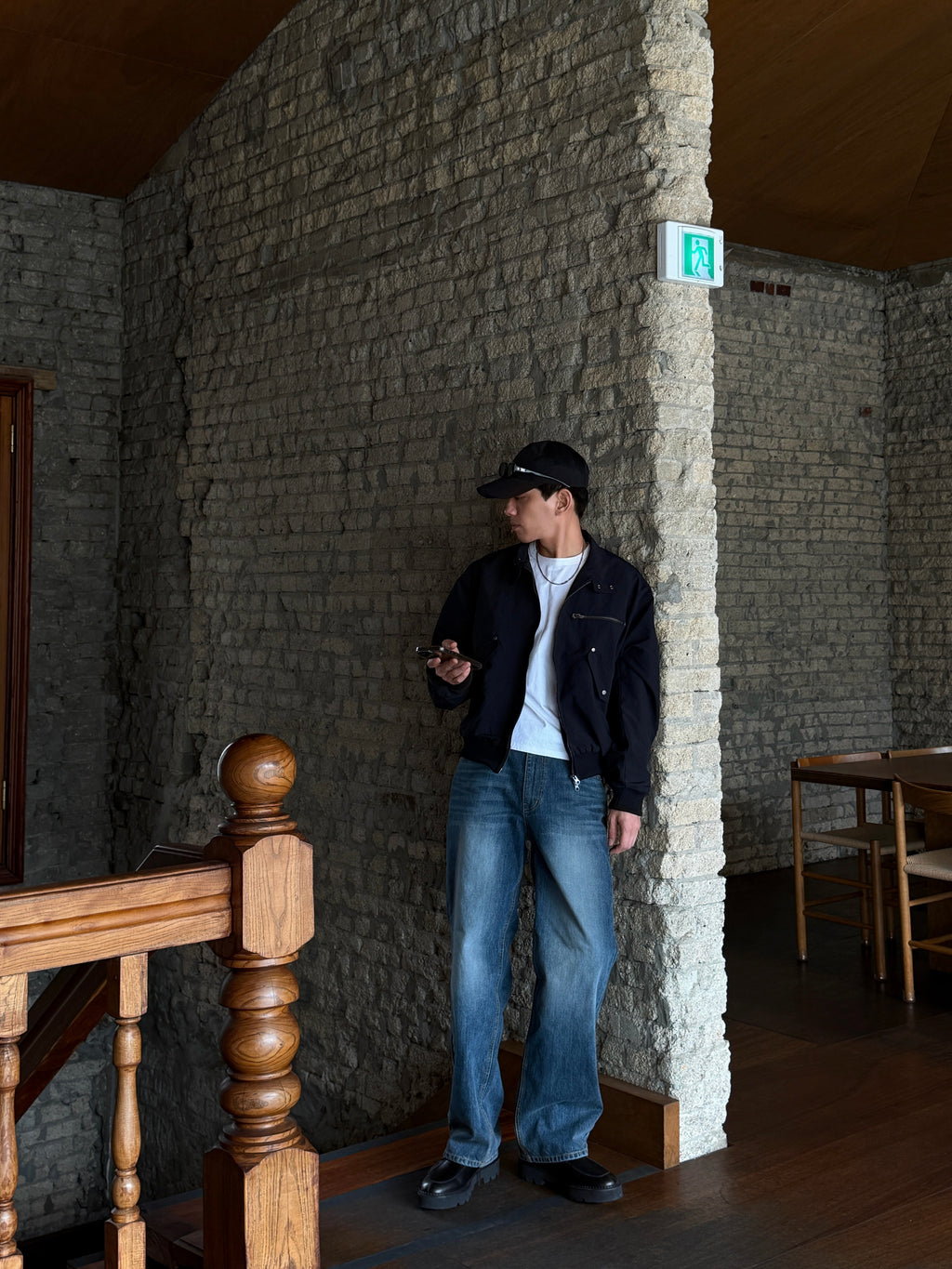 工裝短版布勞森外套