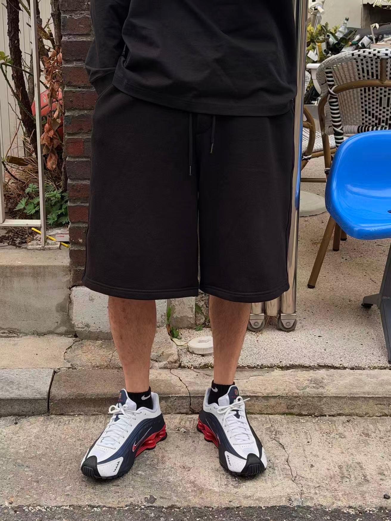 街頭感七分棉褲