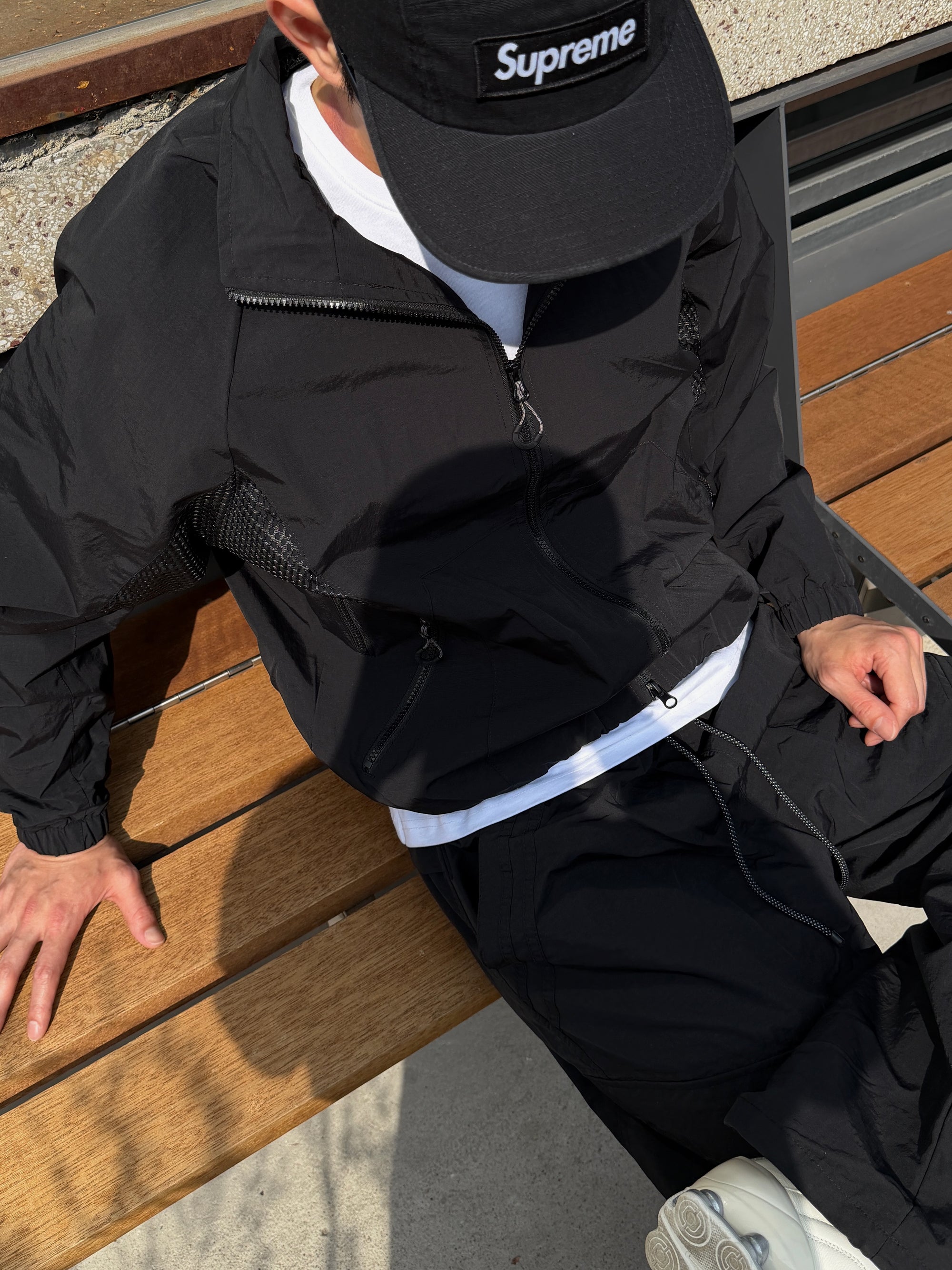 城市立領輕機能外套