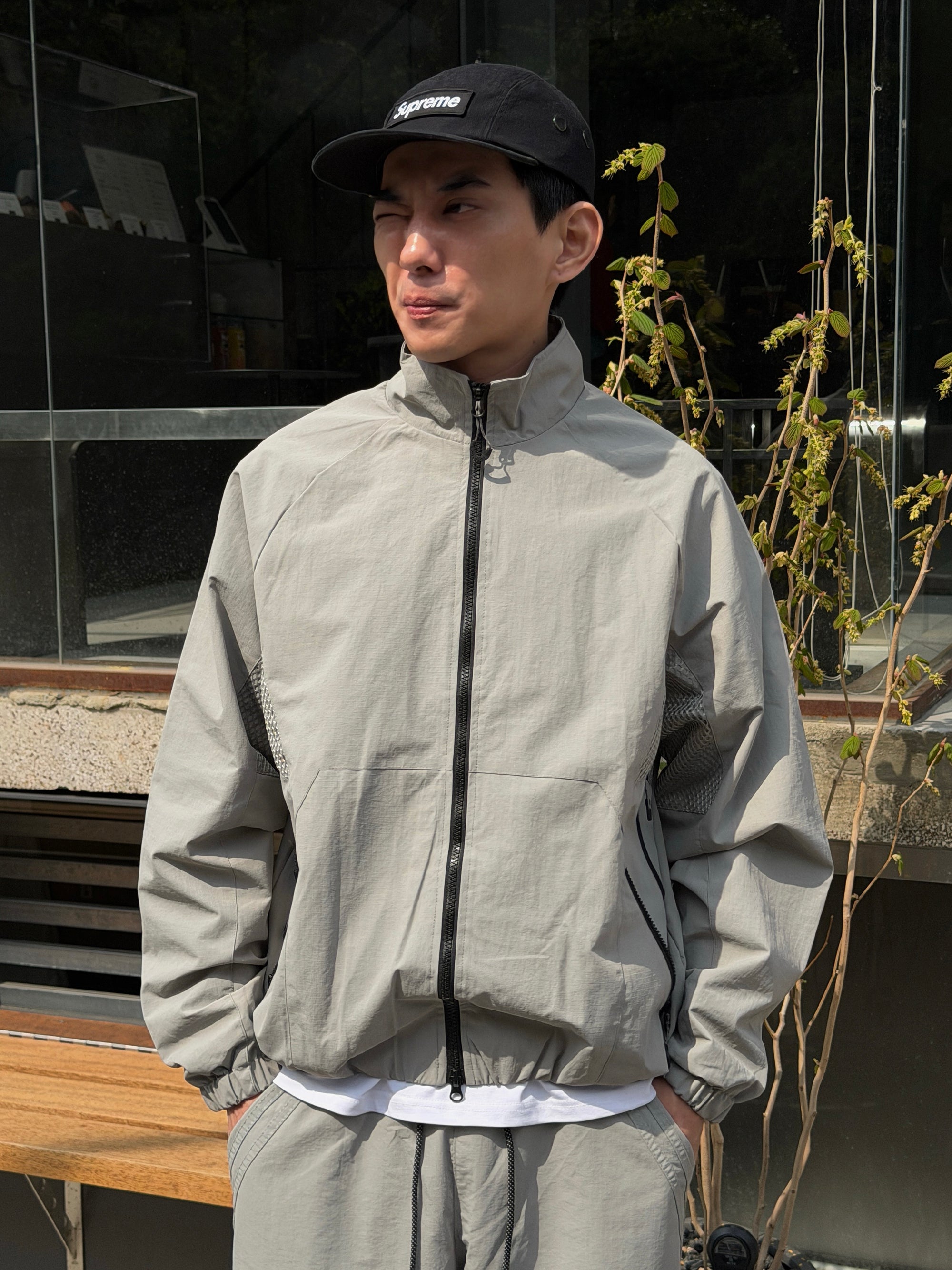 城市立領輕機能外套