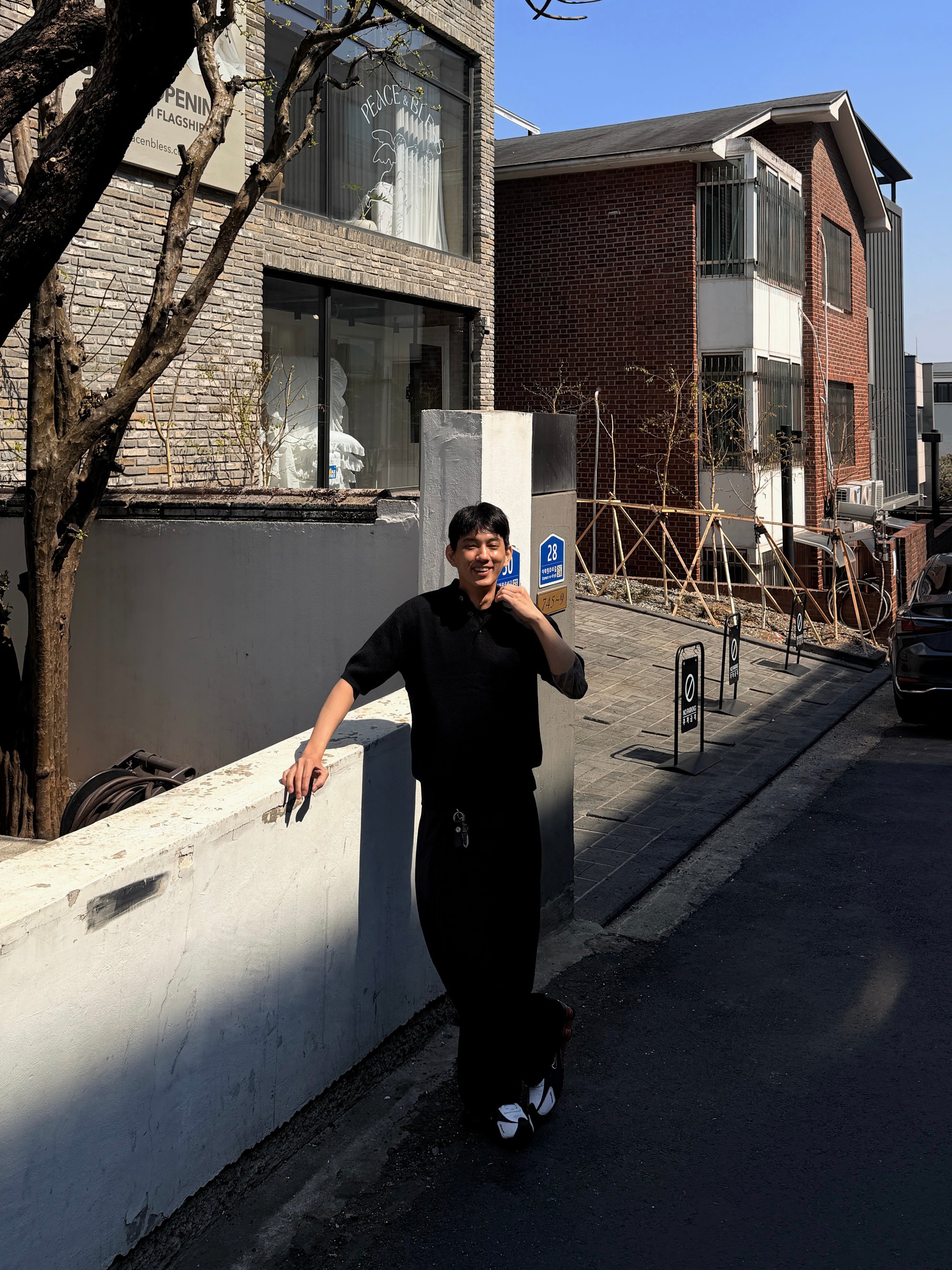 海鷗領針織短衣