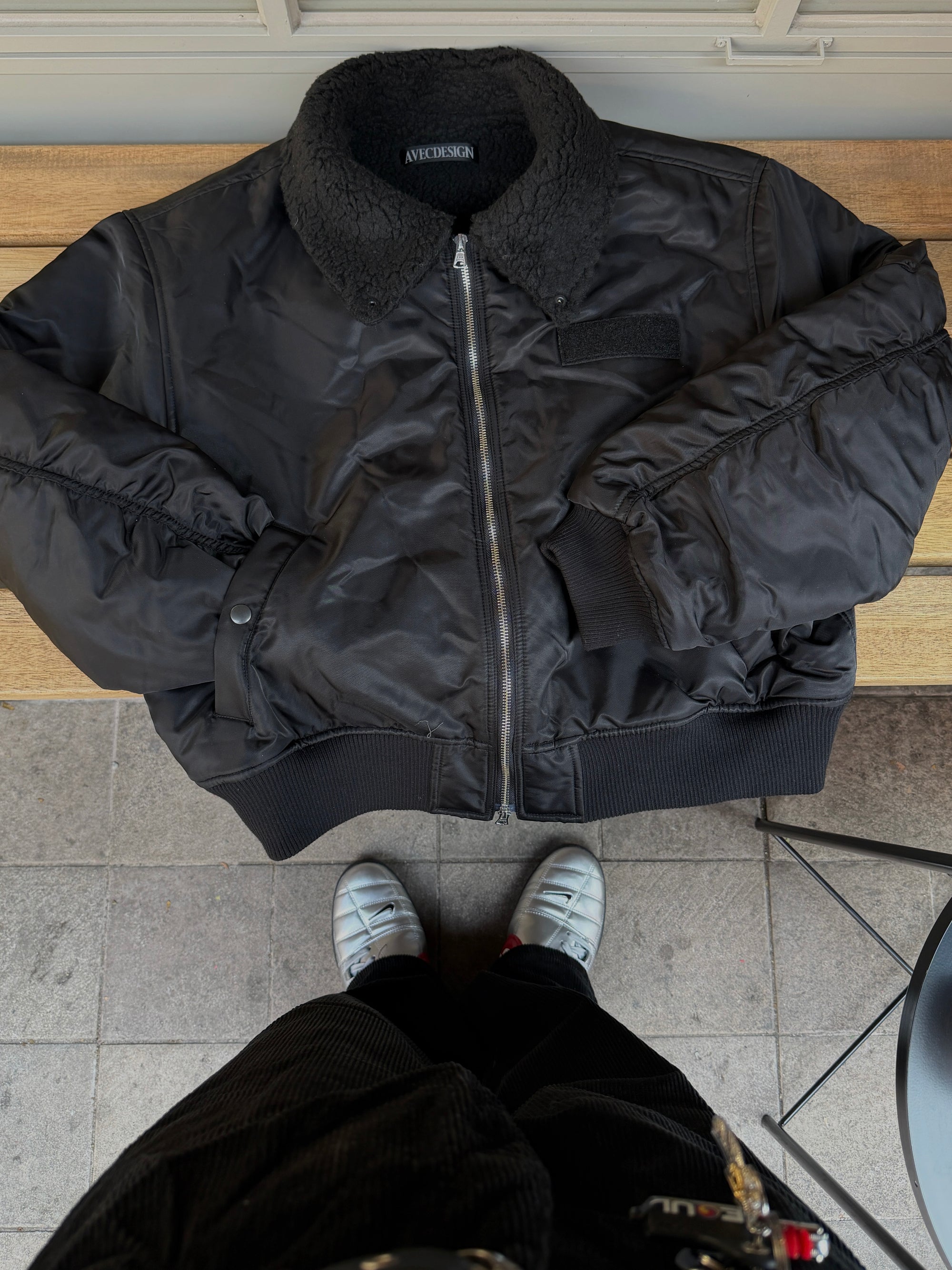 羊羔領MA-1飛行夾克