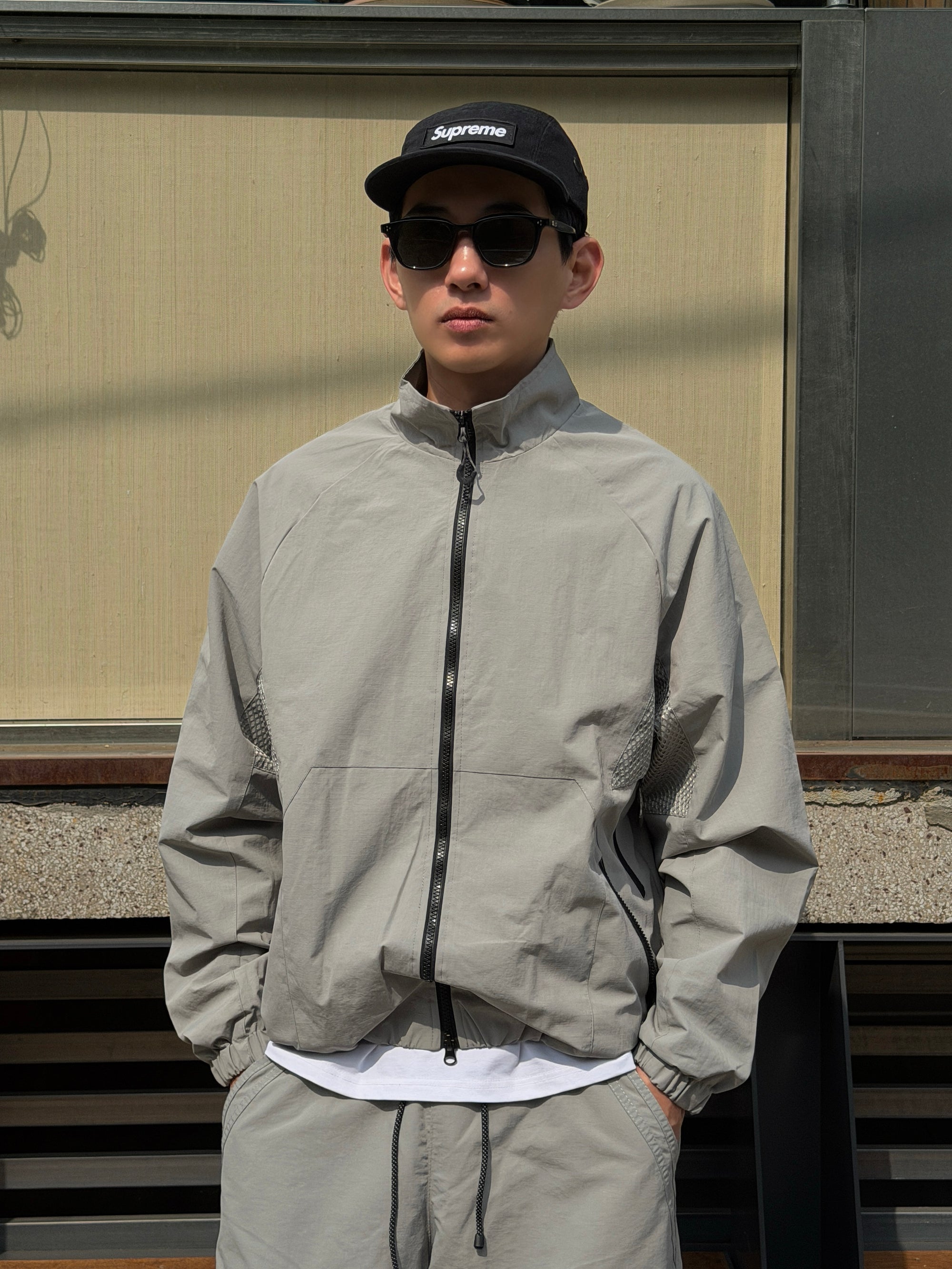 城市立領輕機能外套