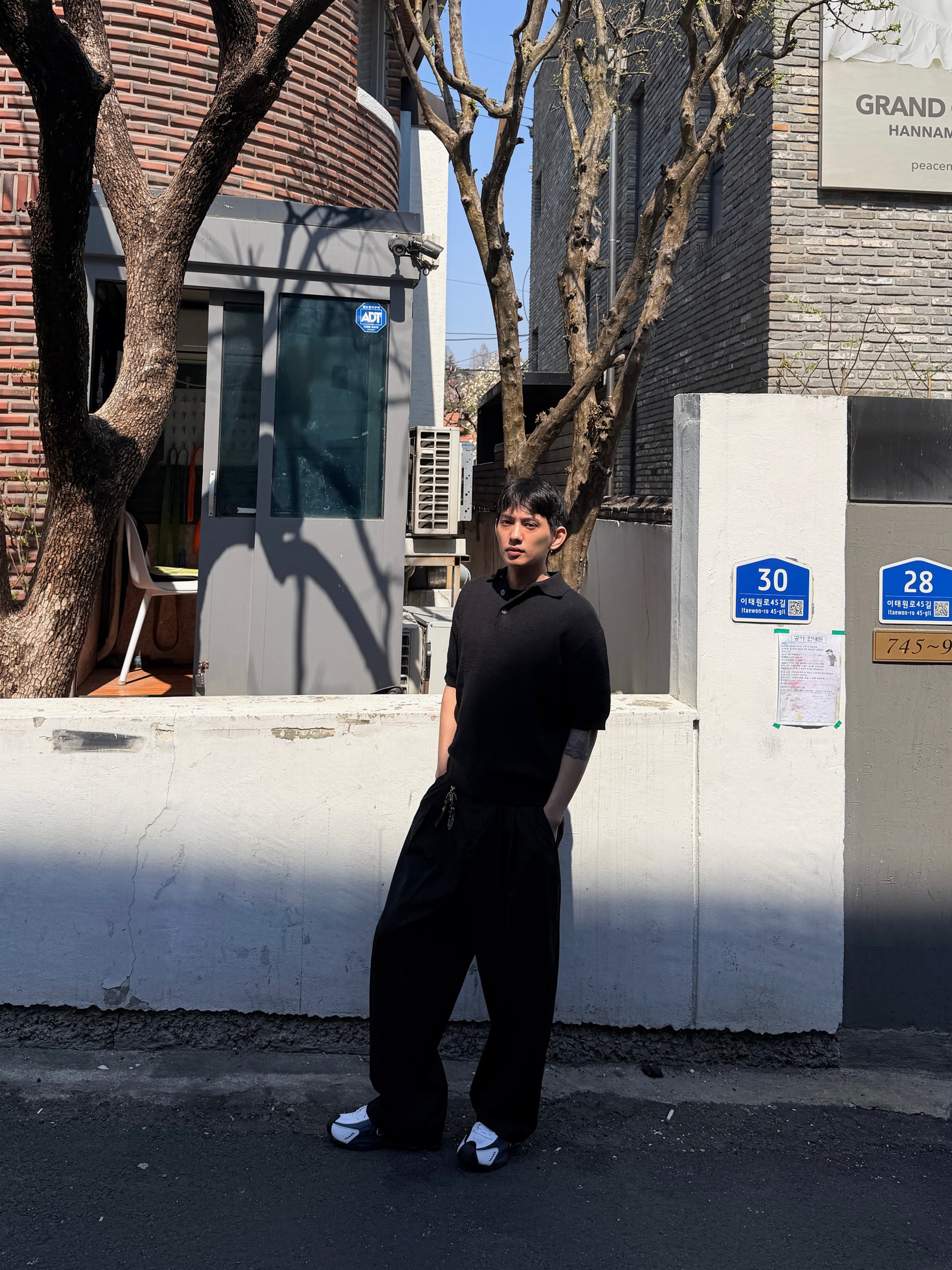 海鷗領針織短衣