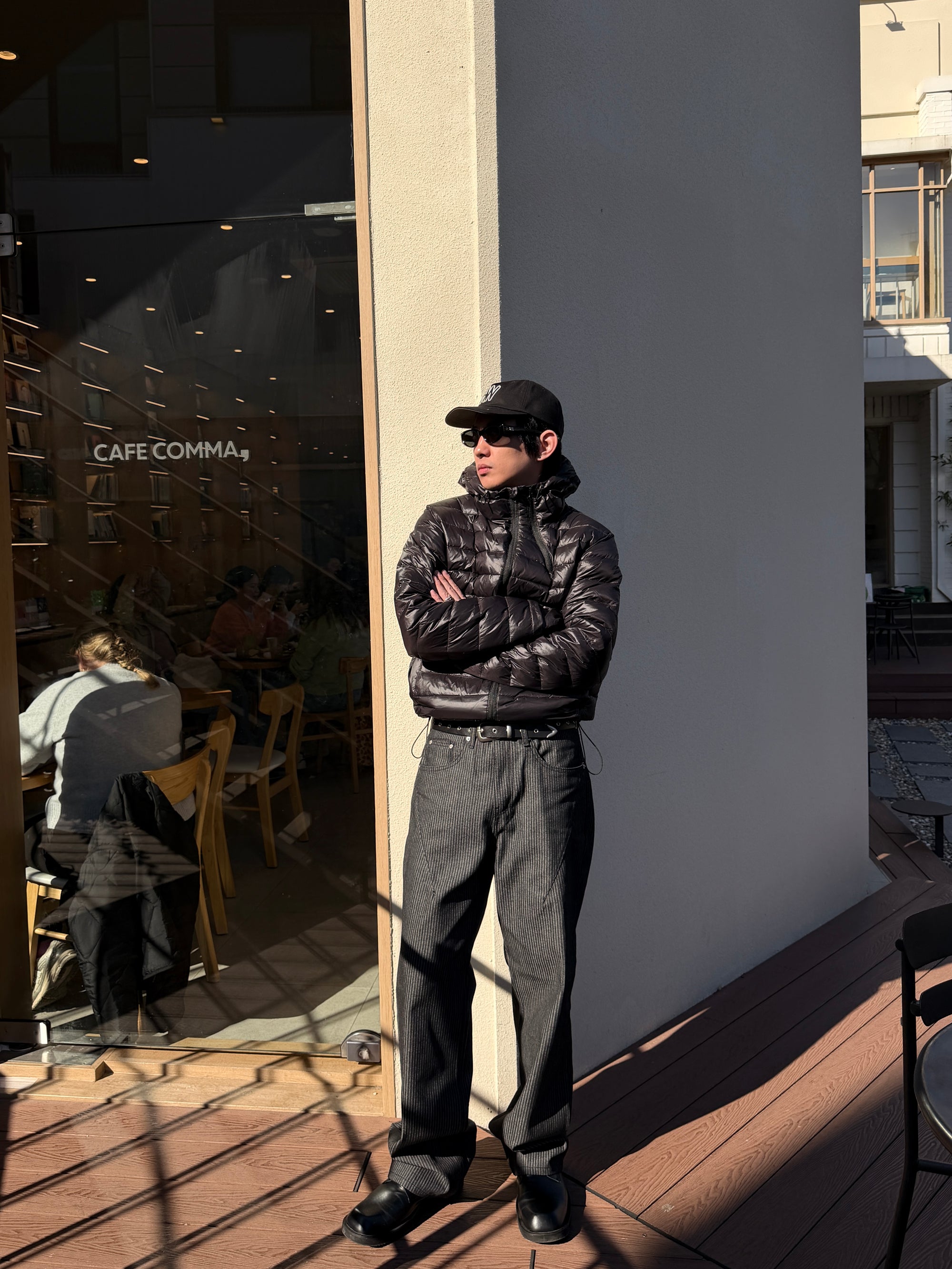 百搭連帽羽絨外套