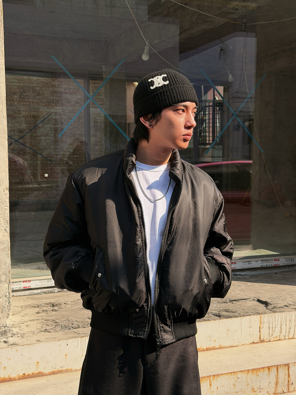 短版MA-1飛行夾克