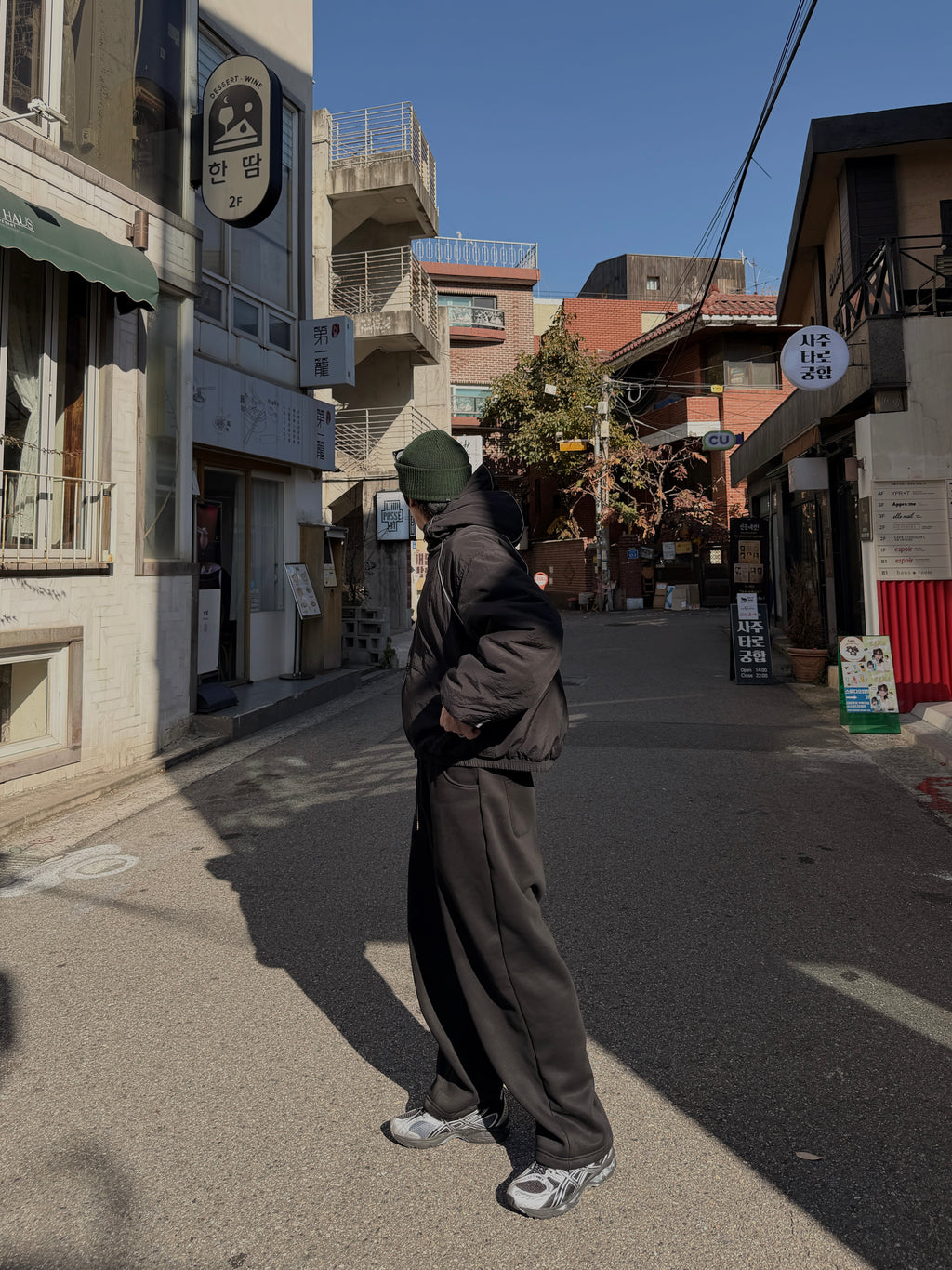 夜光寬鬆連帽外套