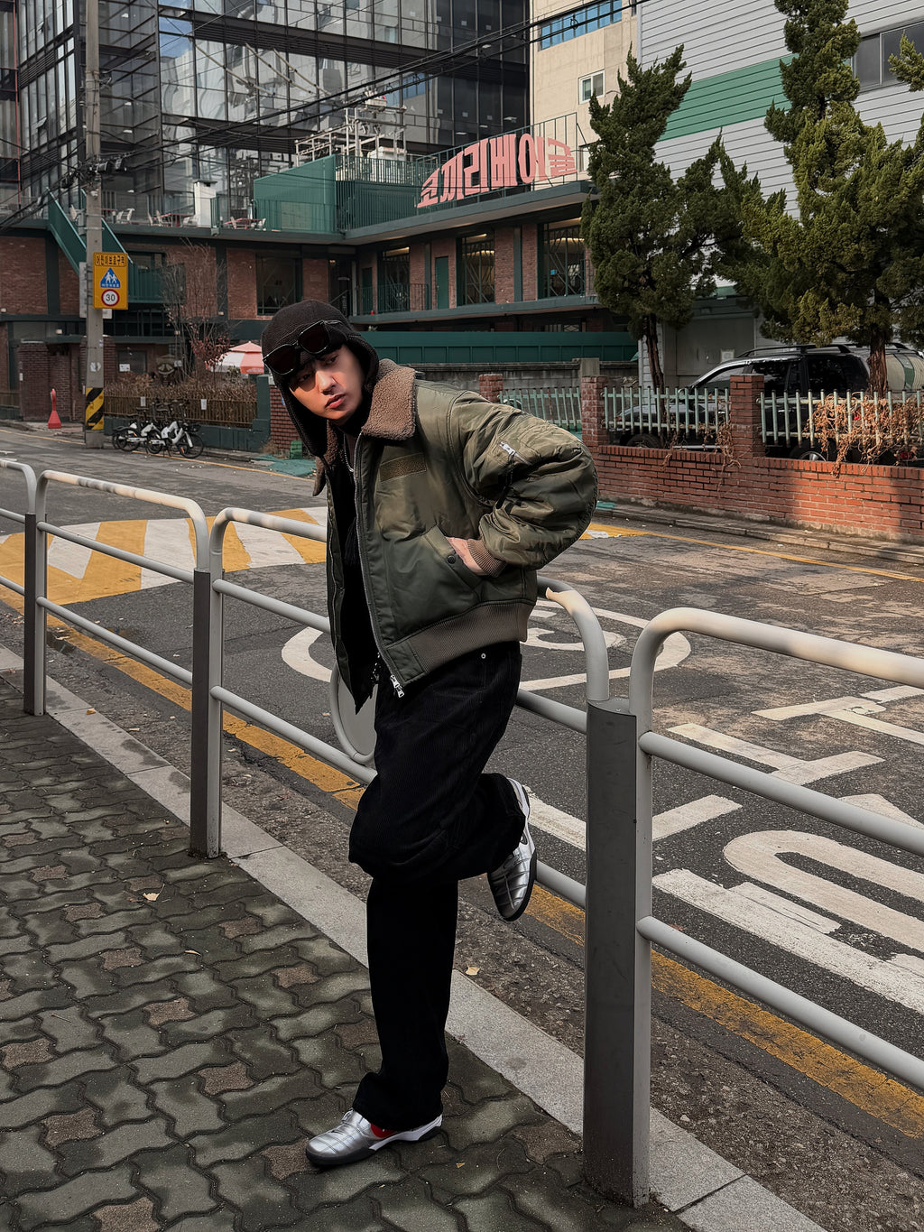 羊羔領MA-1飛行夾克