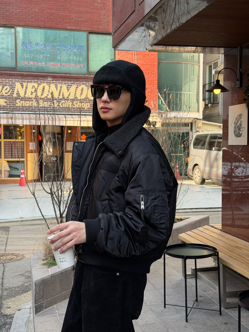 羊羔領MA-1飛行夾克