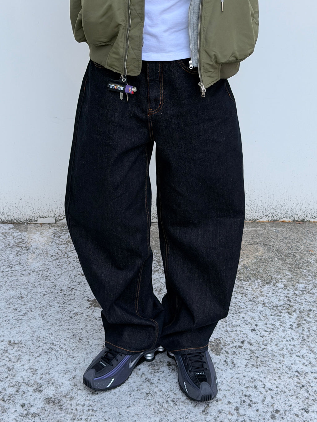 原色單寧牛仔褲