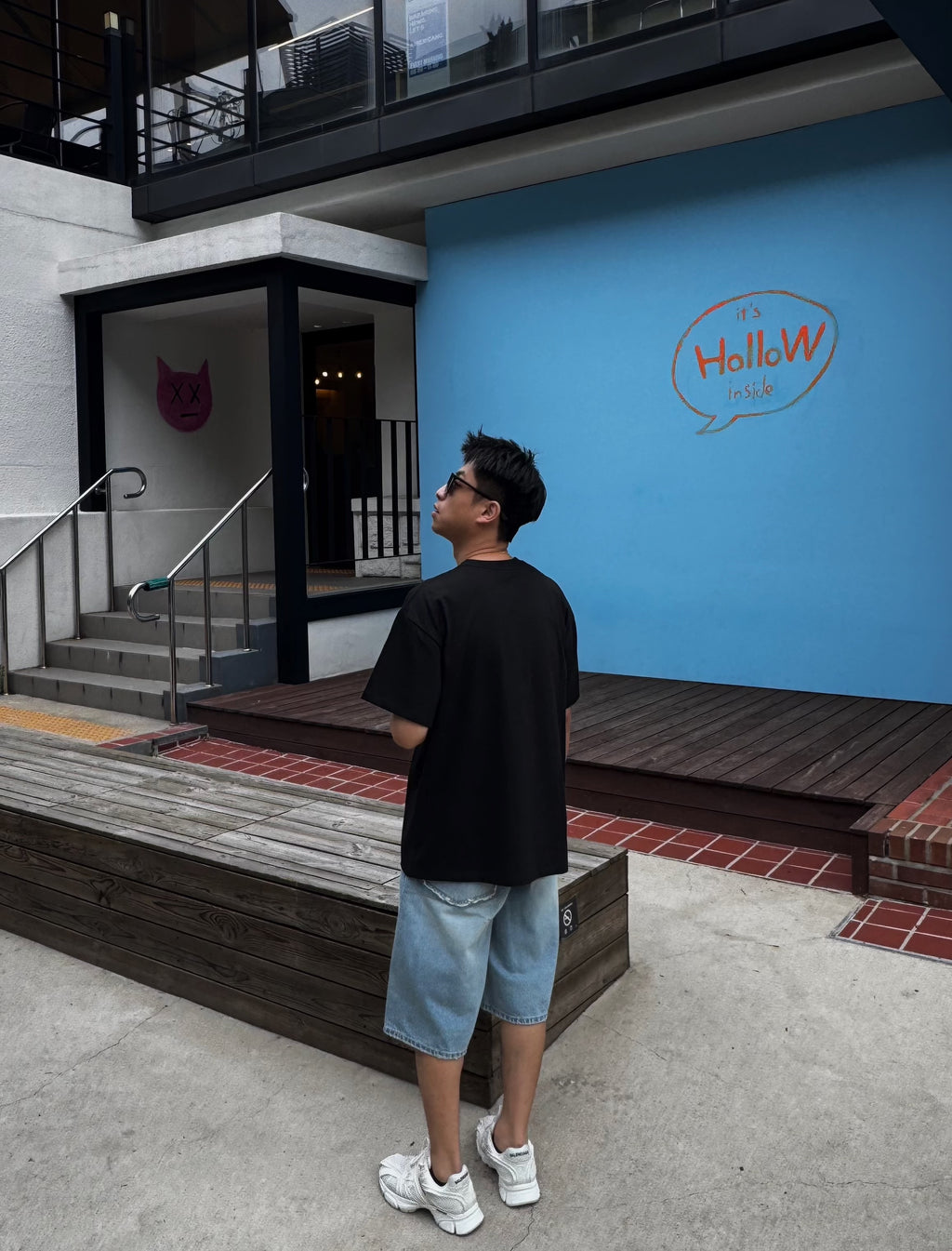 英文字母潮短踢