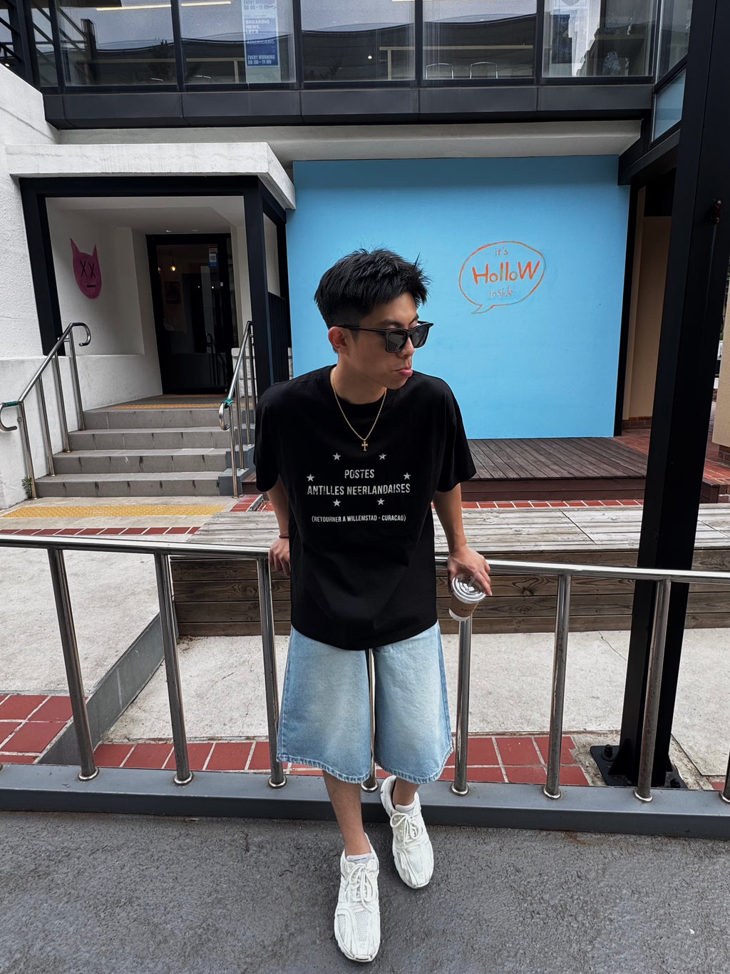 英文字母潮短踢