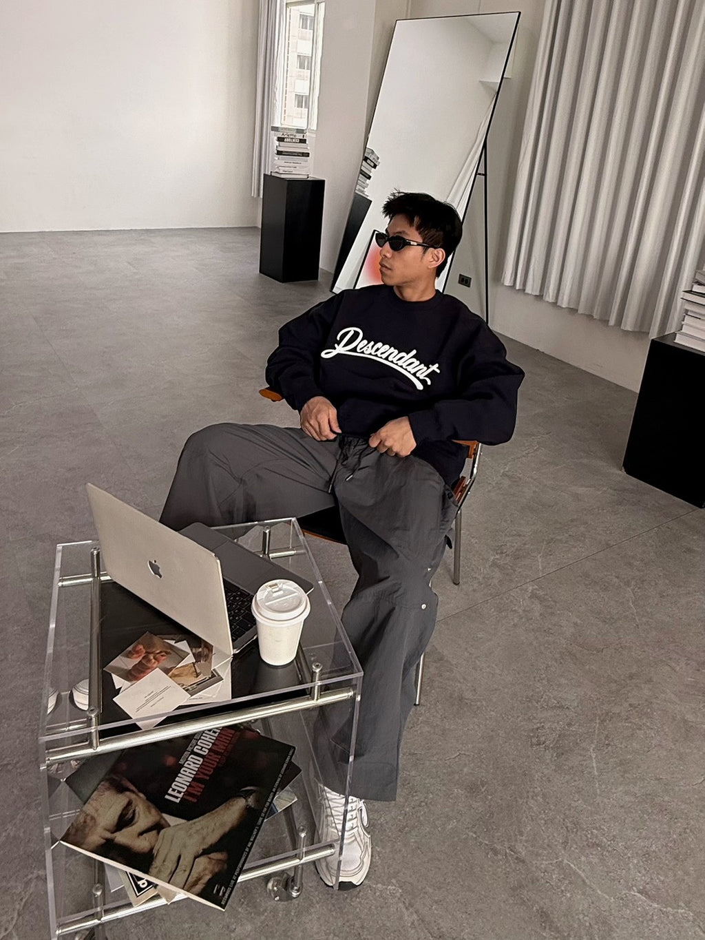 立體字母潮流衛衣