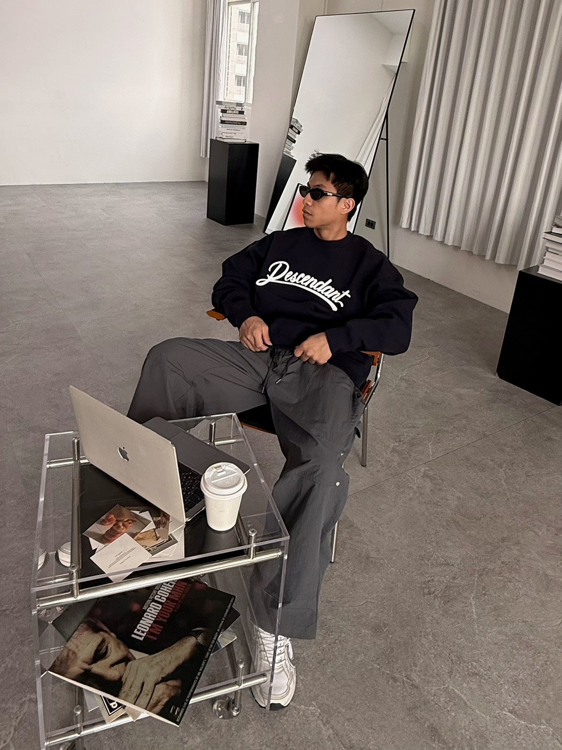 立體字母潮流衛衣